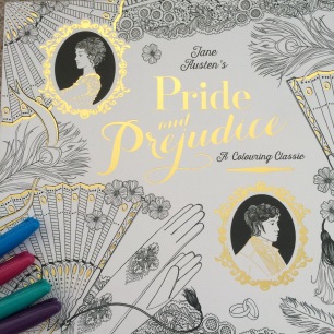 Pride & Prejudice colouring book