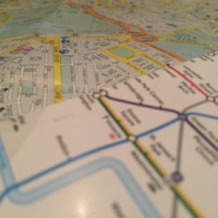 London underground and map